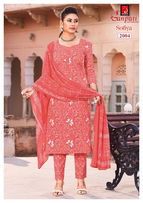 Ganpati sofiya vol-2 cottan kurti wholesale in new cloth market